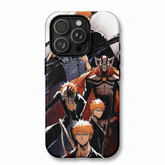 Ichigo Kurosaki Bleach All Forms Multi Transformation Hollow Mask Vasto Lorde Shinigami Fan Collage Protective Phone Case