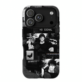 Toji Fushiguro Jujutsu Kaisen Black Multi Expression Pose TOJI Bold Name Fan Collage Protective Phone Case