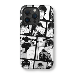 Toji Fushiguro Jujutsu Kaisen Manga Panel Collage I Go By Fushiguro Now Quote Multi Scene Protective Phone Case