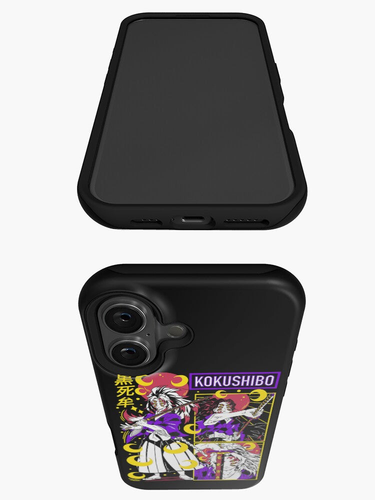 Morukai "Kokushibo Moon Blade" Kimetsu no Yaiba iPhone 11-16 Phone Case