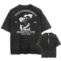 Morukai "Toji Fushiguro" Jujutsu Kaisen Vintage Washed Oversized T-Shirt