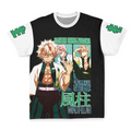 Morukai "Sanemi Shinazugawa Wind Pillar" Demon Slayer: Kimetsu no Yaiba Streetwear T-Shirt V1