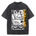 Morukai "Dandadan Cast" Dandadan Vintage Washed Oversized T-Shirt