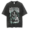 Morukai "Ulquiorra Cifer" Bleach Vintage Washed Oversized T-Shirt