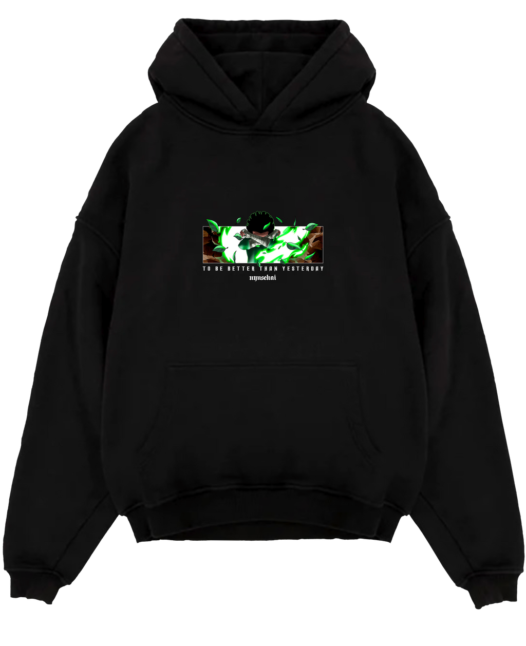 Morukai "Rock Lee x Dragon" Naruto Unisex Hoodie