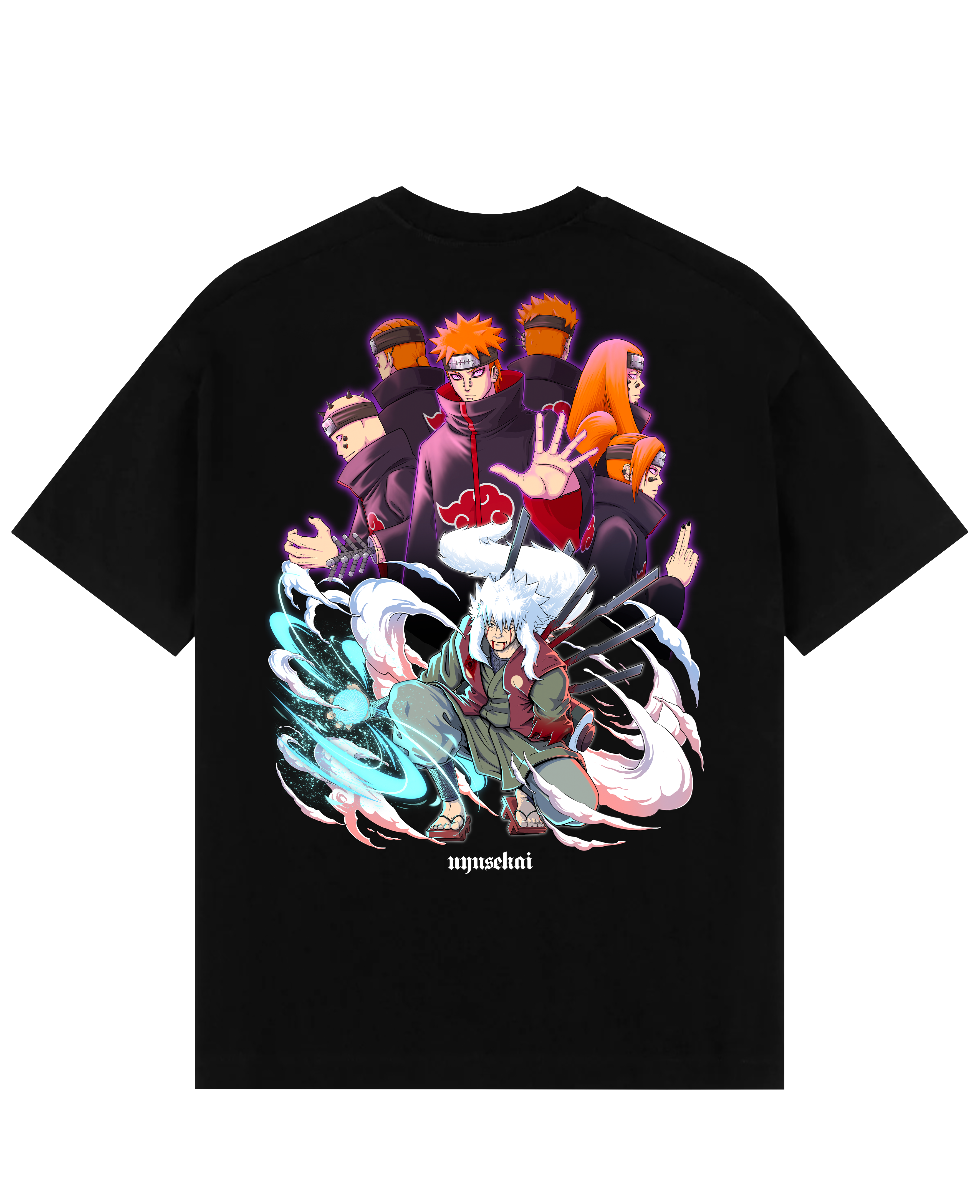 Morukai "Jiraiya x The Six Paths of Pain" Naruto Unisex T-Shirt