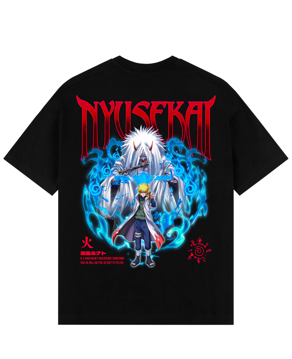 Morukai "Minato X Shiki Fuujin - Naruto Shippuden Oversize T-Shirt