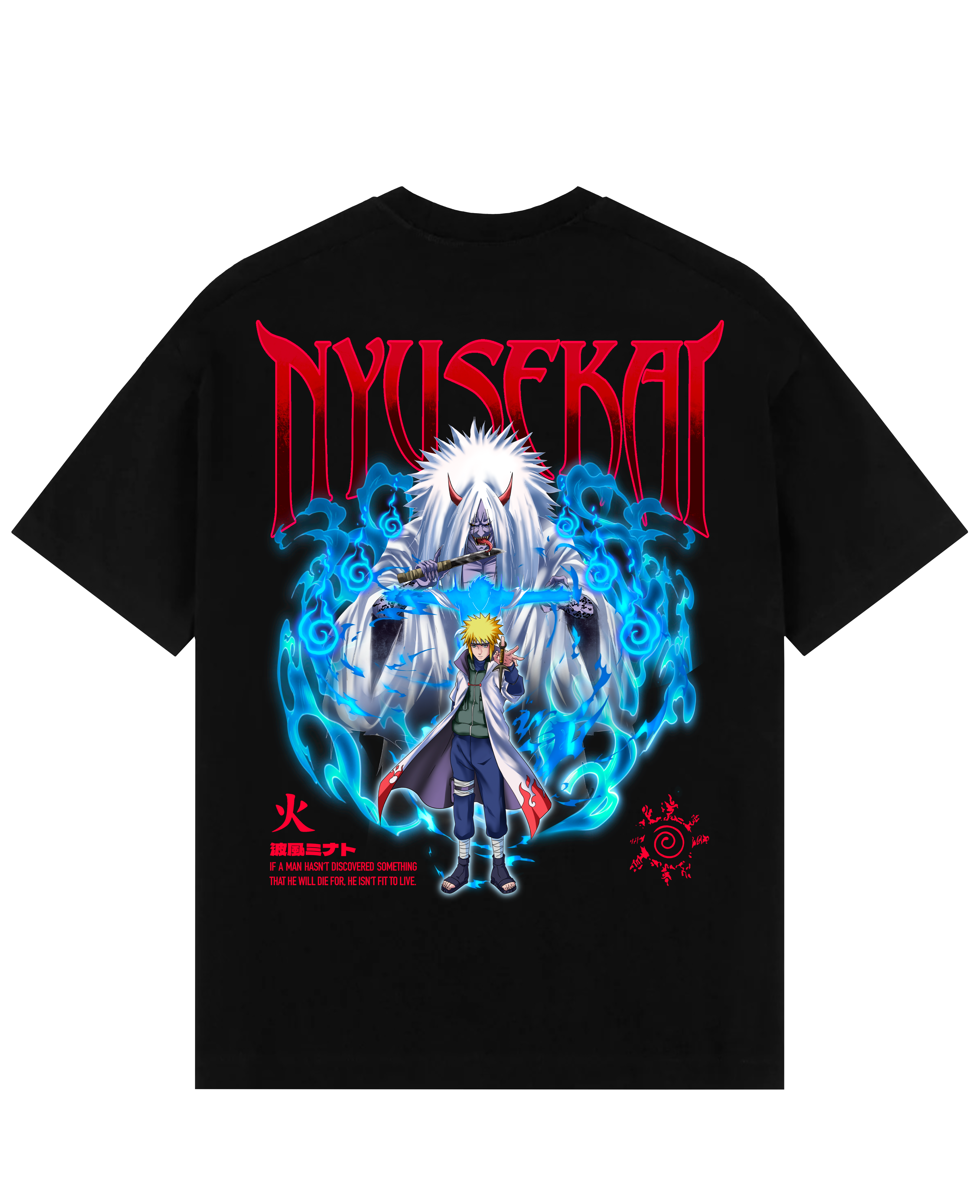 Morukai "Minato X Shiki Fuujin - Naruto Shippuden Oversize T-Shirt