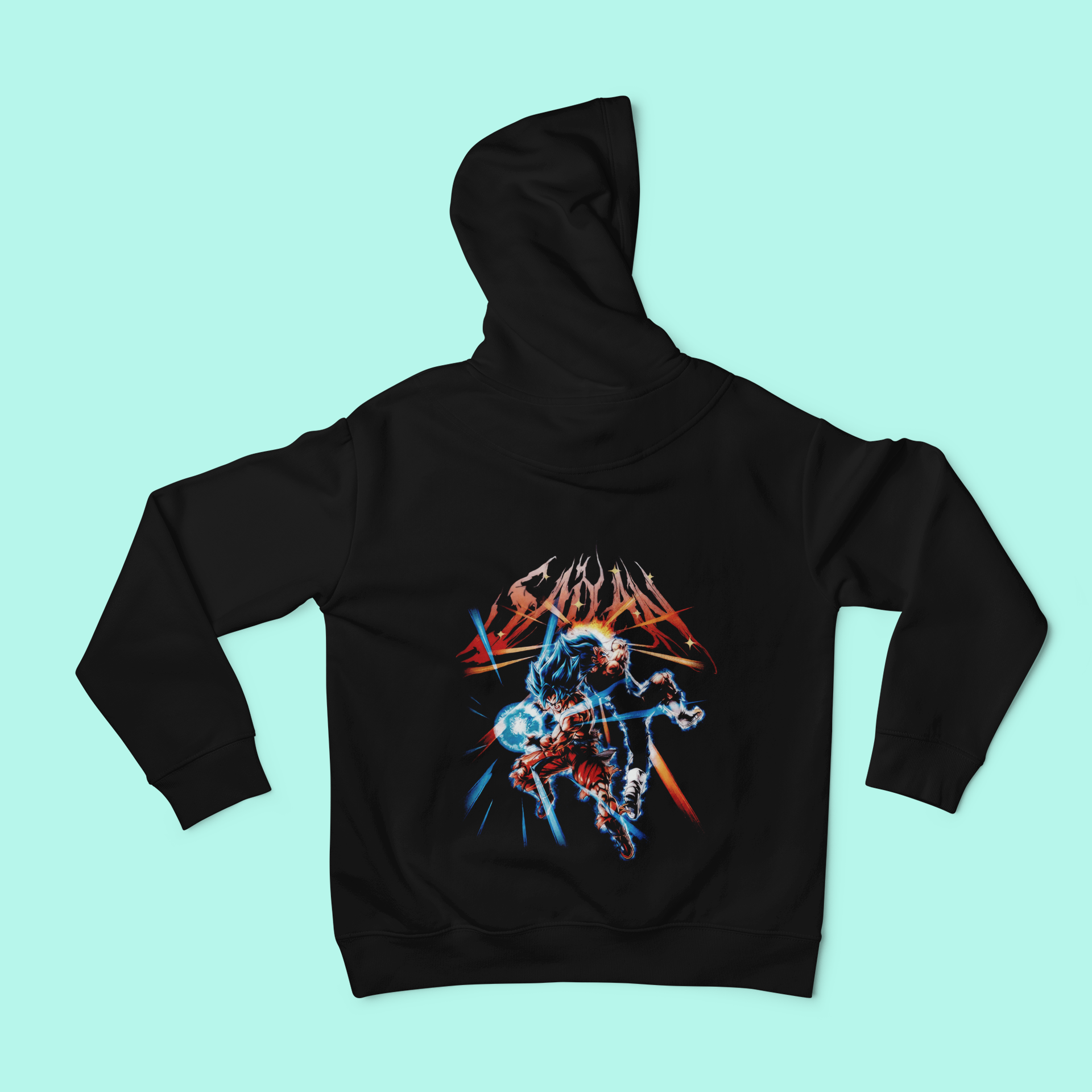 Morukai "Super Saiyan God SS Evolved Son Goku Vegeta" Dragon Ball Unisex Hoodie