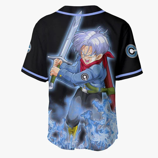 Morukai "3D Anime Trunks Custom Fandom - Dragon Ball Baseball Tee