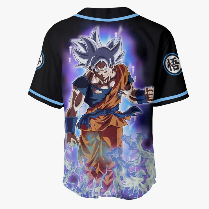 Morukai "3D Anime Vegeta Fighter Blue Fire Custom Fandom - Dragon Ball Baseball Tee