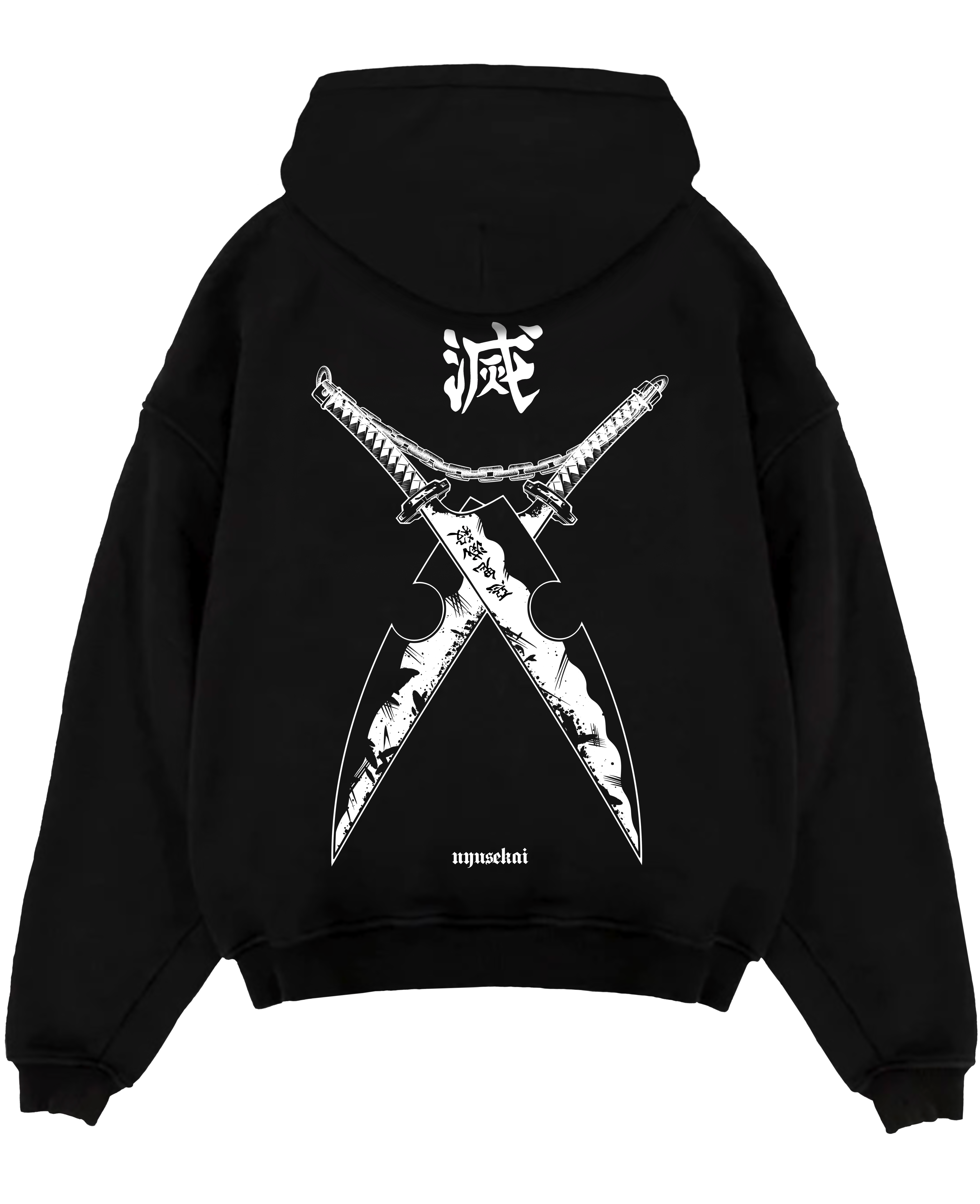 Morukai "Tengen Uzui Nichirin Swords" Demon Slayer: Kimetsu no Yaiba Unisex Hoodie
