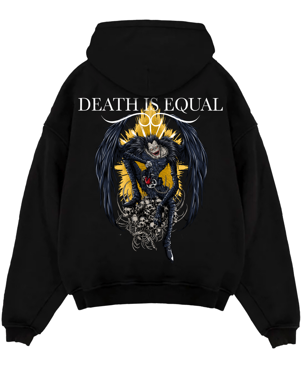 Morukai "Ryuk x Death Is Equal" Death Note Unisex Hoodie