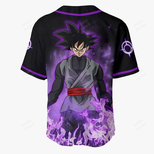 Morukai "Goku Black Zamasu" Dragon Ball Baseball Jersey