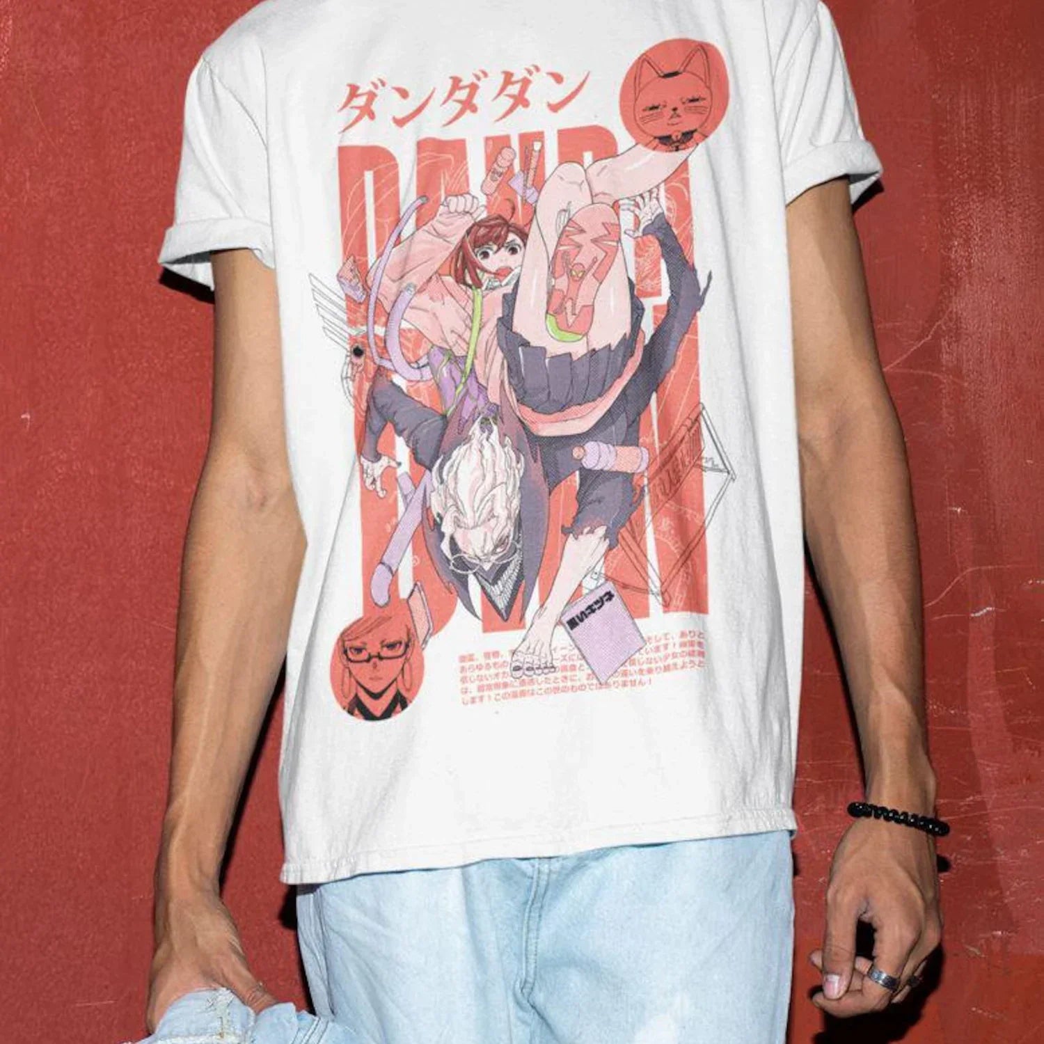 Morukai "Momo Ayase x Orakun" DanDaDan Unisex T-Shirt
