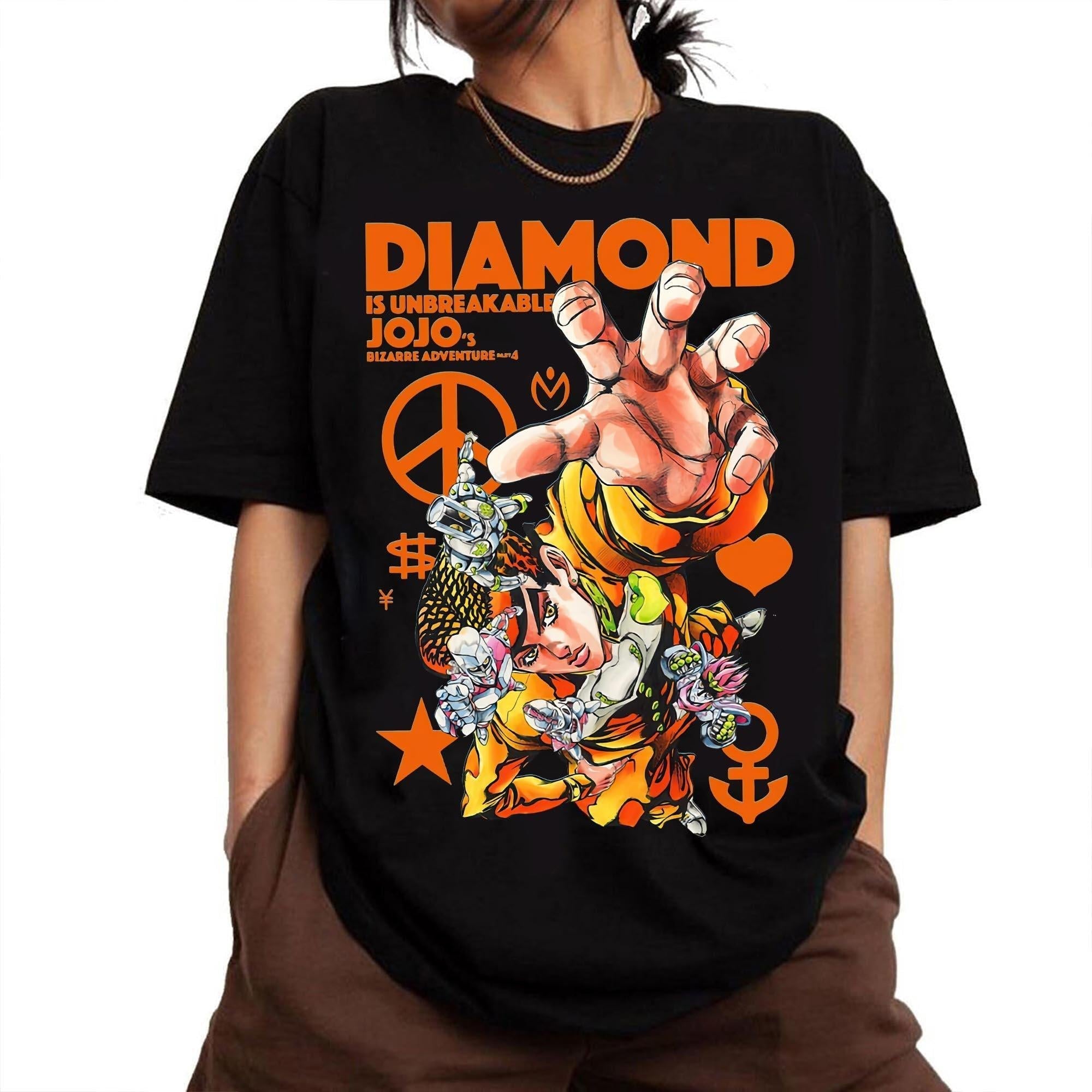 Morukai "Josuke Higashikata Diamond Is Unbreakable" JoJo's Bizarre Adventure Unisex T-Shirt