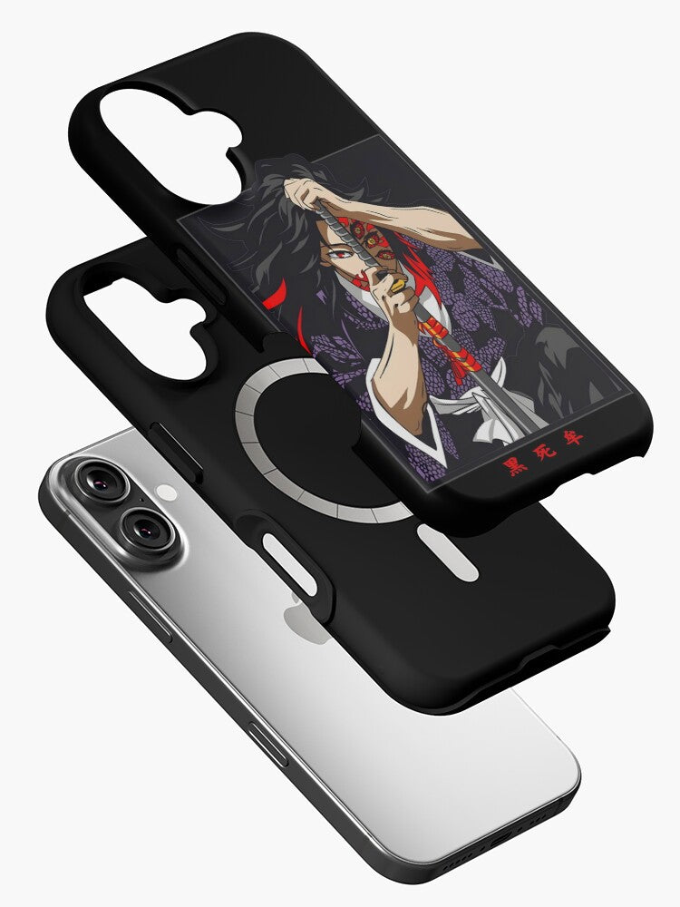 Morukai "Kokushibo Six Eyes" Demon Slayer Infinity Arc iPhone 11-16 Phone Case