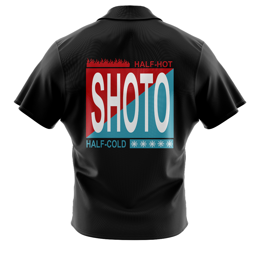 Morukai "Shoto Todoroki Hot & Cold Quirk" My Hero Academia Hawaiian Shirt