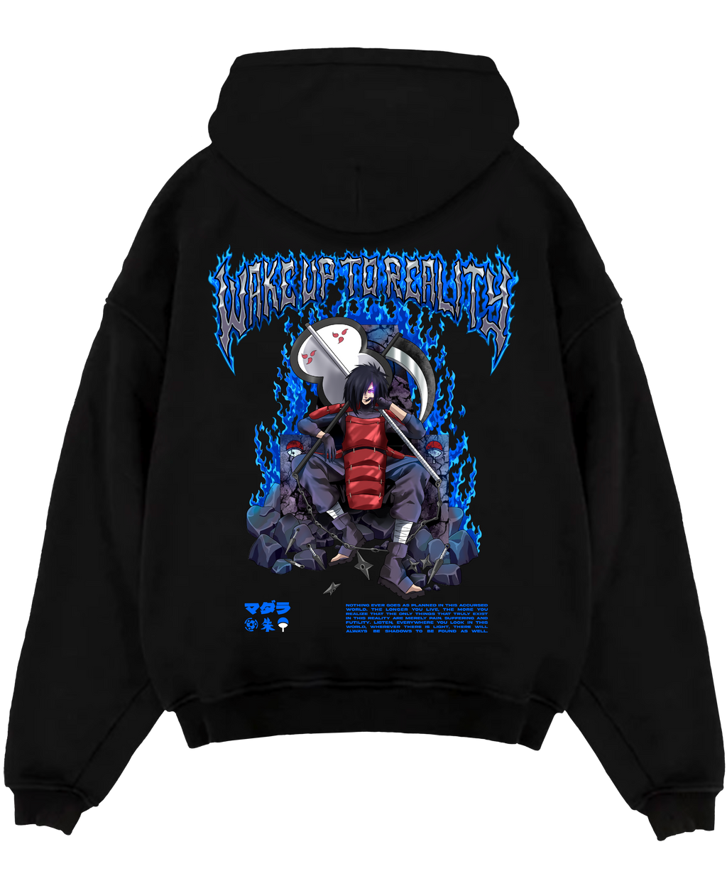 Morukai "Madara Uchiha x Throne" Naruto Unisex Hoodie