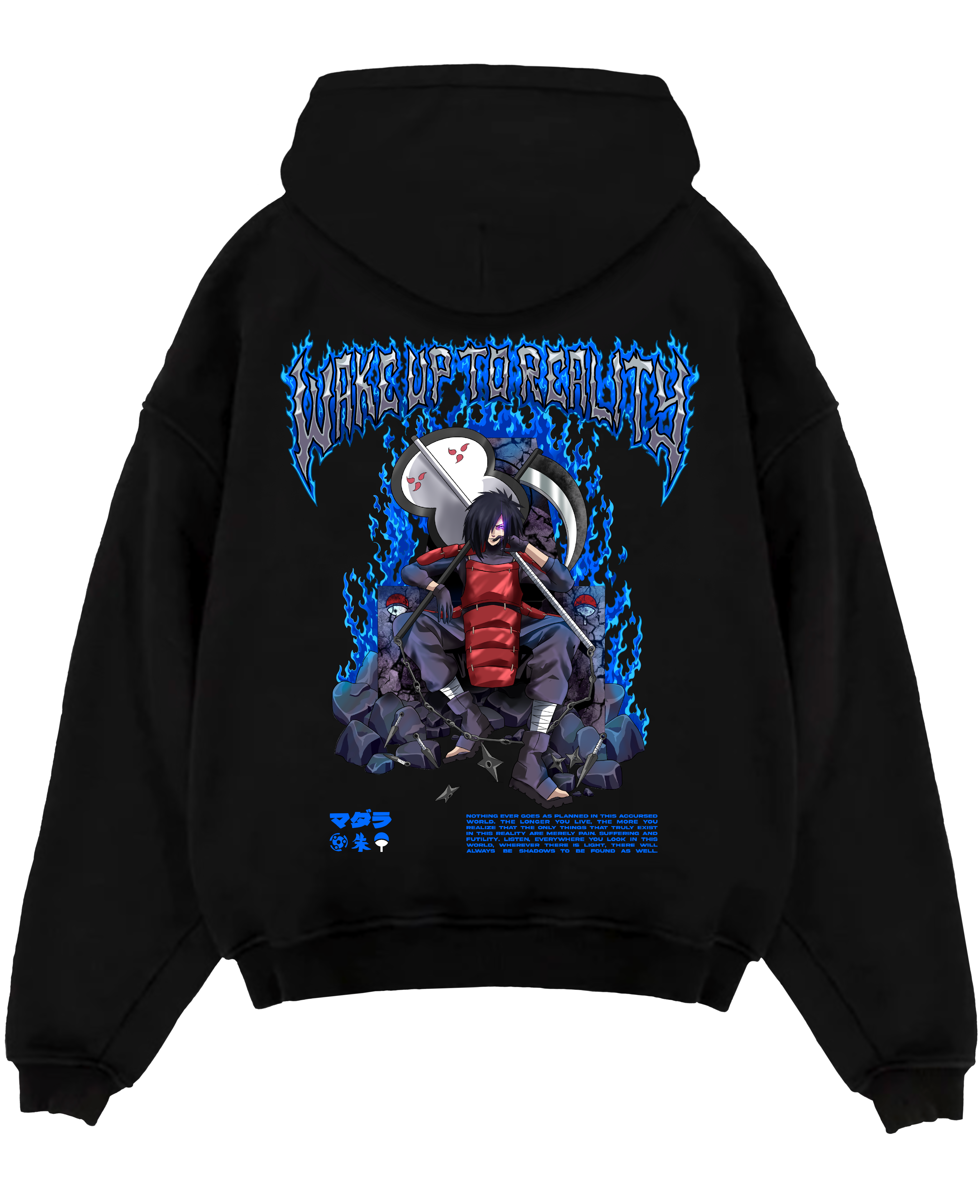 Morukai "Madara Uchiha x Throne" Naruto Unisex Hoodie