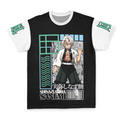 Morukai "Sanemi Shinazugawa Wind Pillar" Demon Slayer: Kimetsu no Yaiba Streetwear T-Shirt