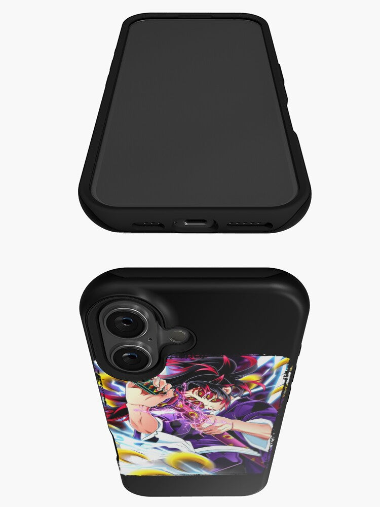 Morukai "Kokushibo Upper Moon One" Demon Slayer Infinity Arc iPhone 11-16 Phone Case