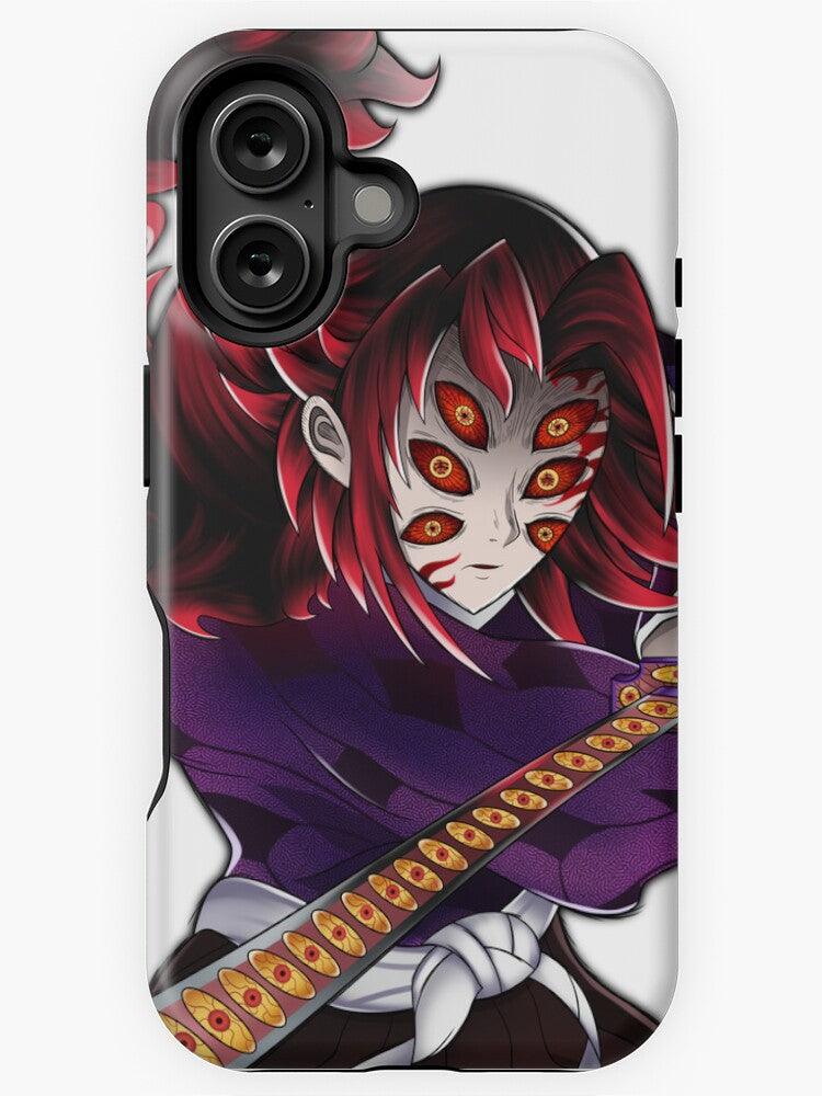 Morukai "Kokushibo Moon Samurai 2" Demon Slayer iPhone 11-16 Phone Case