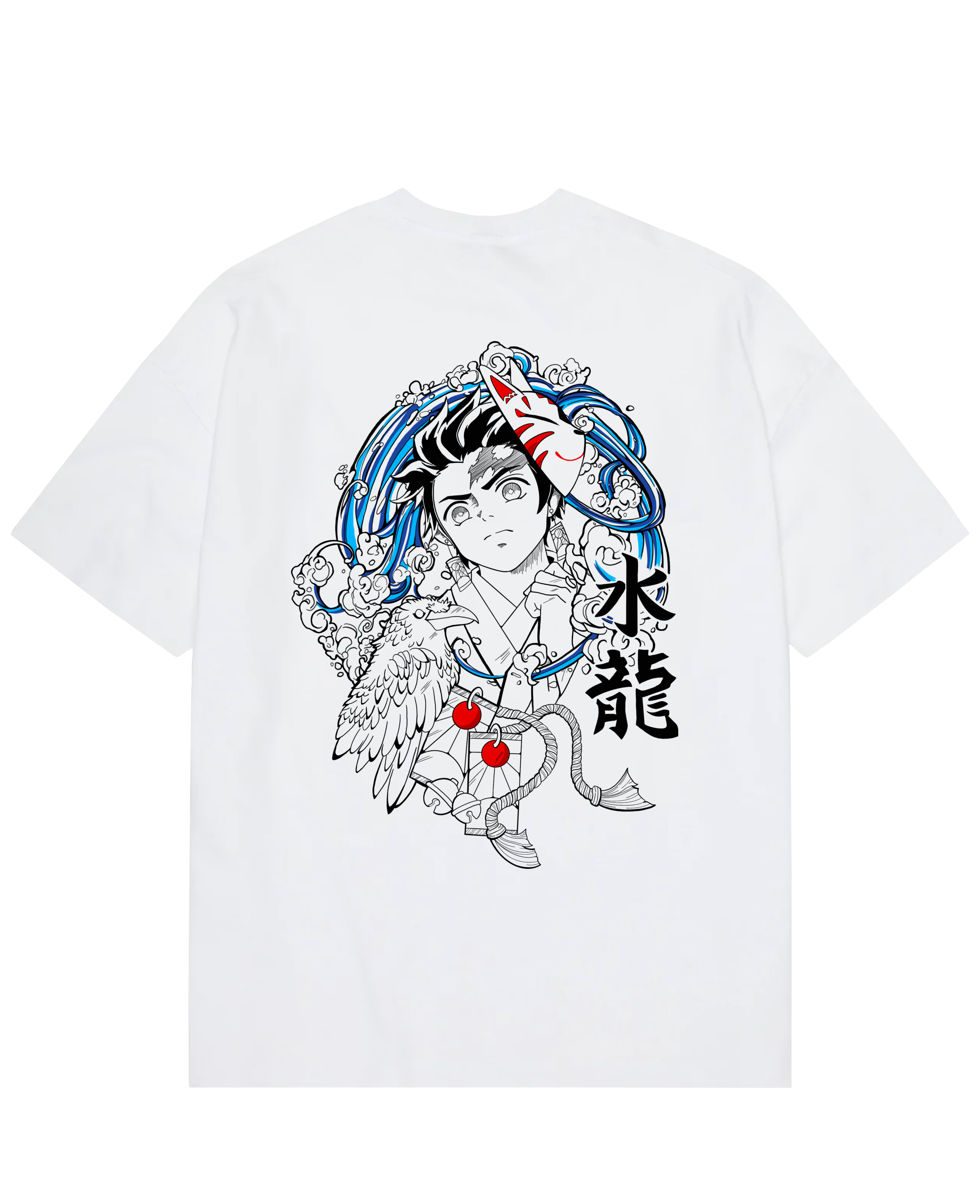 Morukai "Tanjiro Kamado Water Breathing" Demon Slayer: Kimetsu no Yaiba Unisex T-Shirt