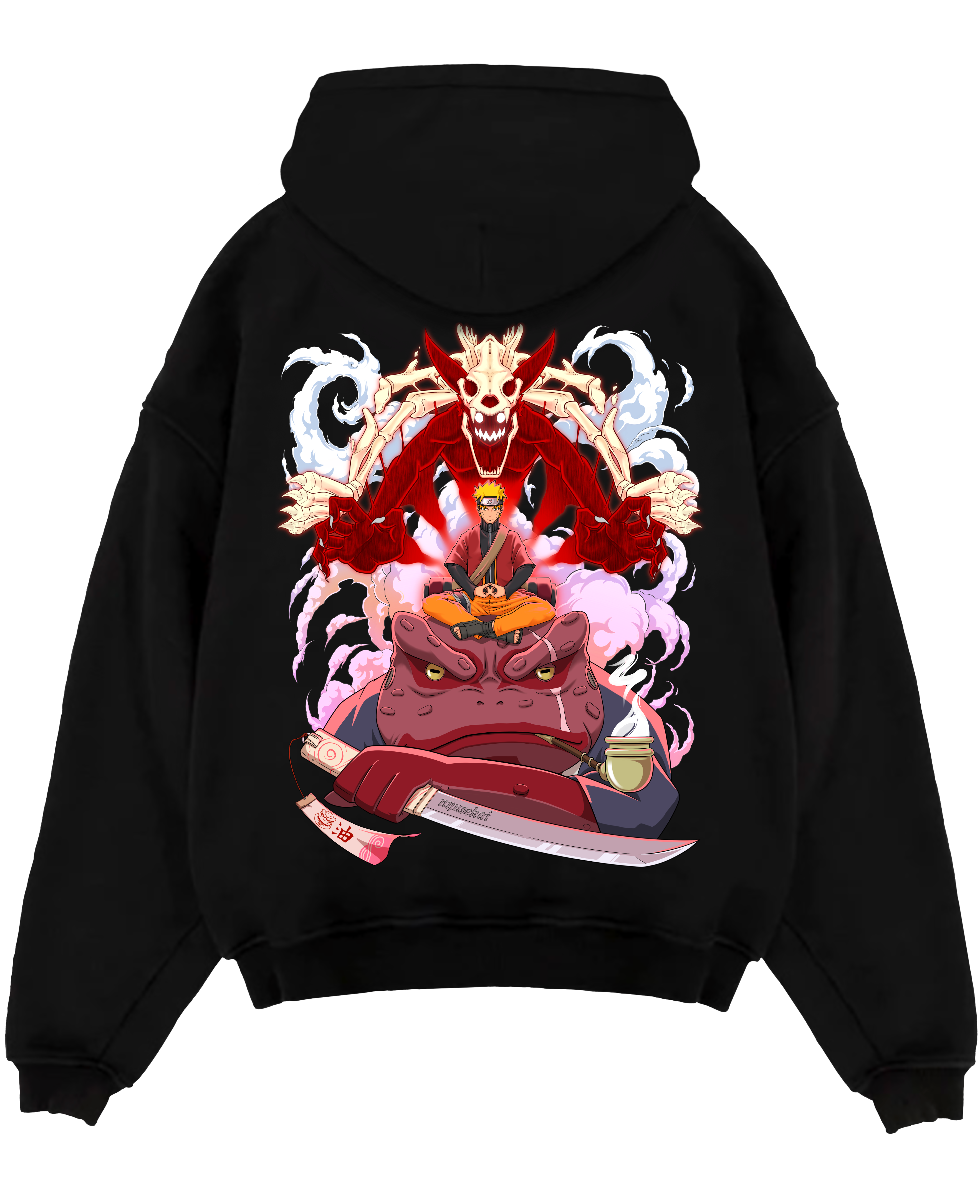 Morukai "Naruto Uzumaki Sage Mode" Naruto Unisex Hoodie