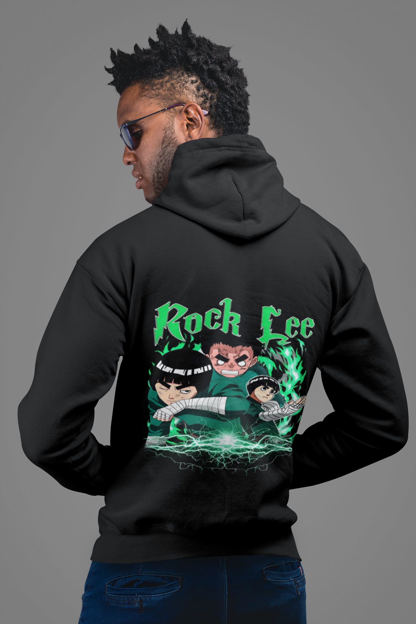 Morukai "Rock Lee Taijutsu" Naruto Unisex Hoodie