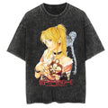 Morukai "Misa Amane" Death Note Vintage Washed Oversized T-Shirt
