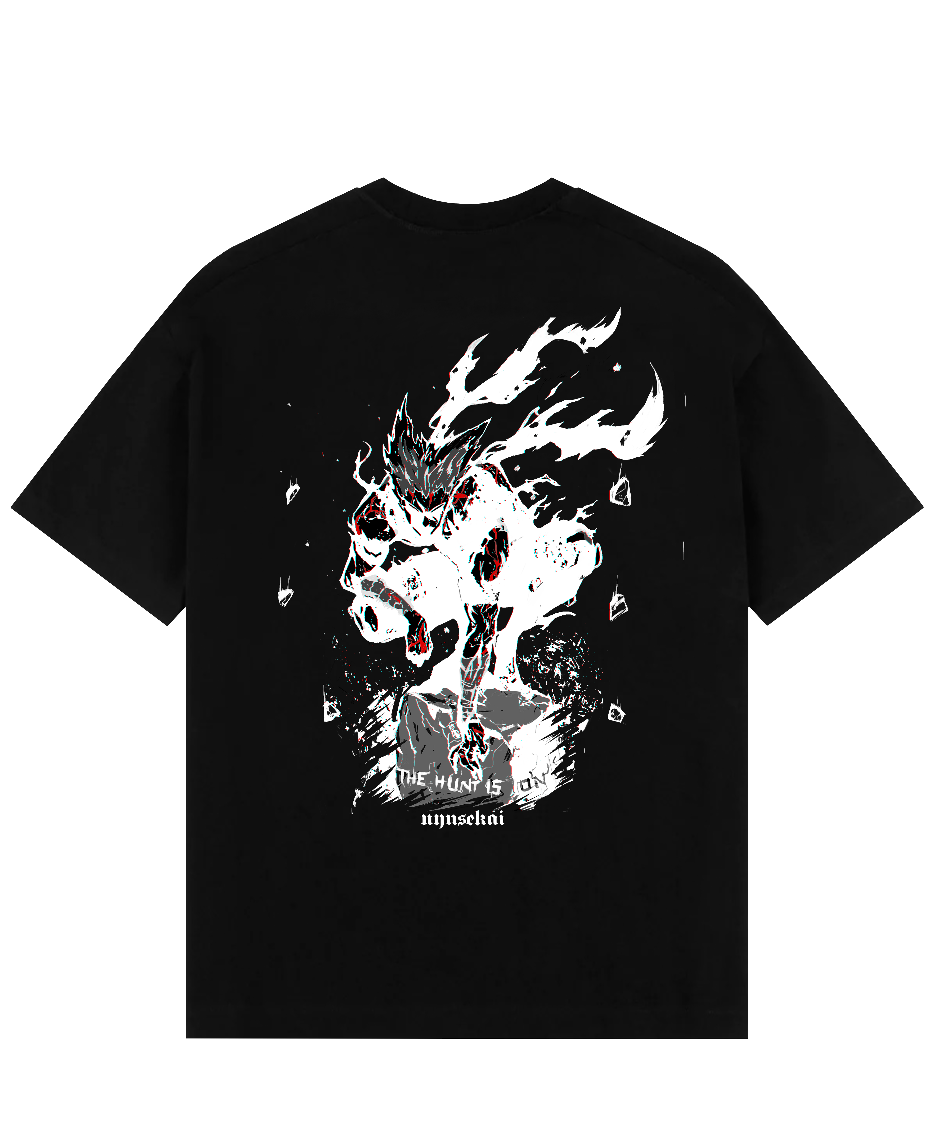 Morukai "Garou X THE HUNT IS ON - One Punch Man Oversize T-Shirt