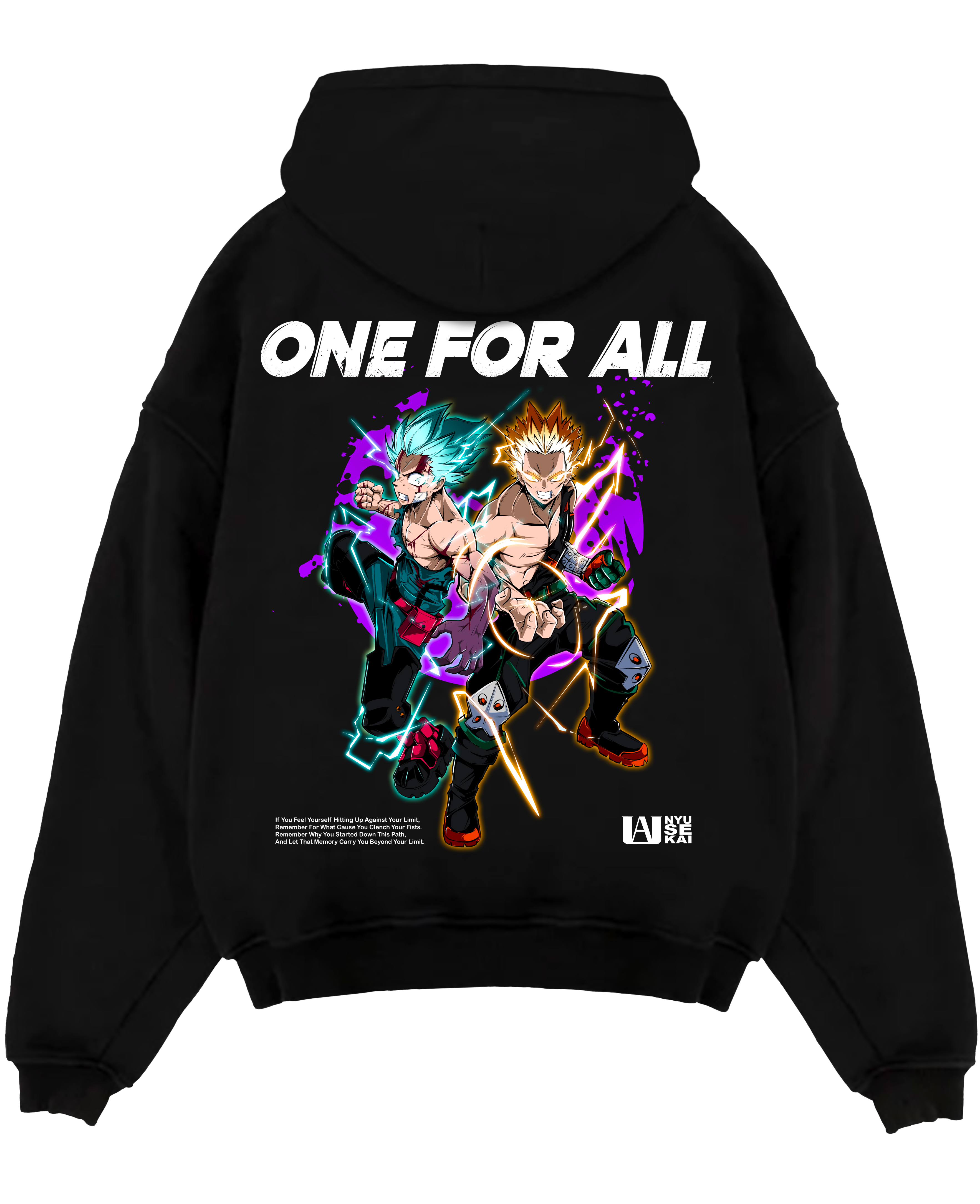 Morukai "One For All" My Hero Academia Unisex Hoodie