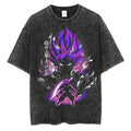 Morukai "Goku Black" Dragon Ball Vintage Washed Oversized T-Shirt
