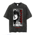 Morukai "The Champion" Baki Hanma Vintage Washed Oversized T-Shirt