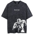 Morukai "Armored" Attack on Titan Vintage Washed Oversized T-Shirt