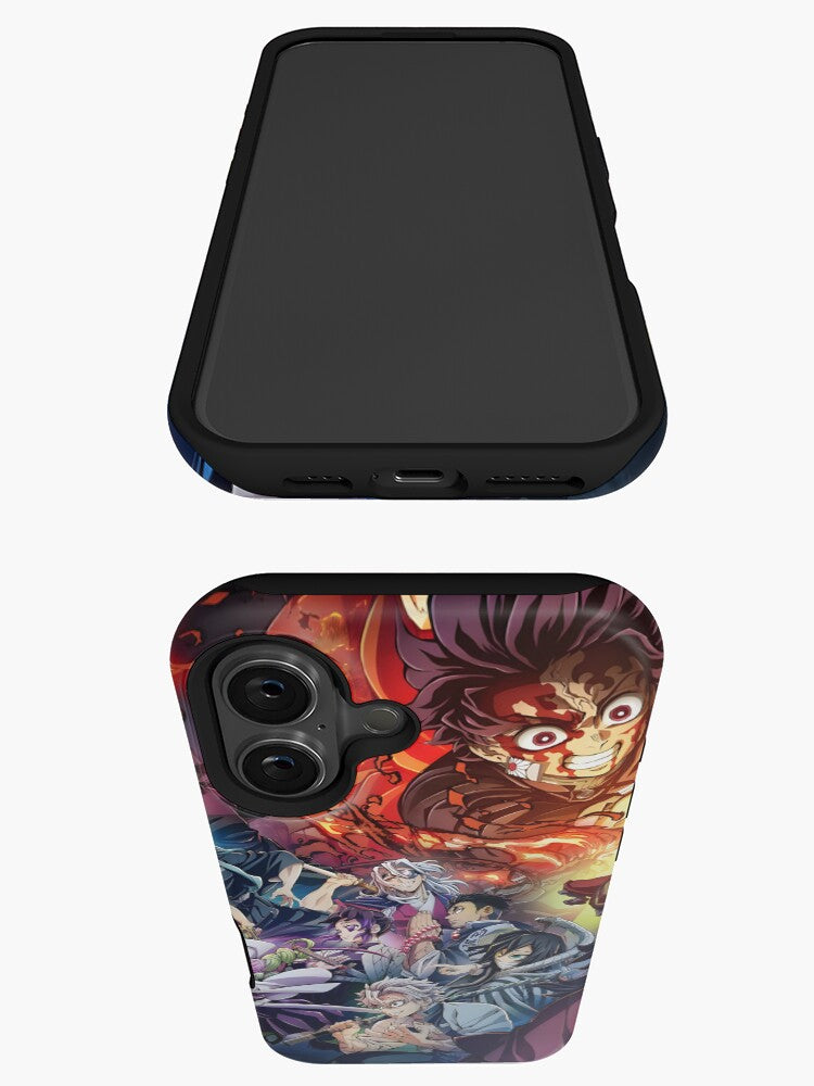 Morukai "Doma" Demon Slayer iPhone 11-16 Tough Case