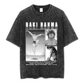 Morukai "Dream" Baki Hanma Vintage Washed Oversized T-Shirt