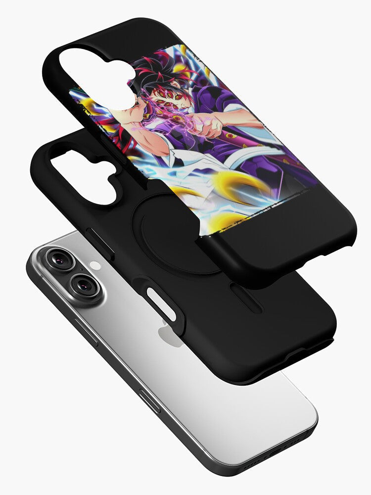 Morukai "Kokushibo Upper Moon One" Demon Slayer Infinity Arc iPhone 11-16 Phone Case