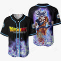 Morukai "3D Anime Vegeta Fighter Blue Fire Custom Fandom - Dragon Ball Baseball Tee
