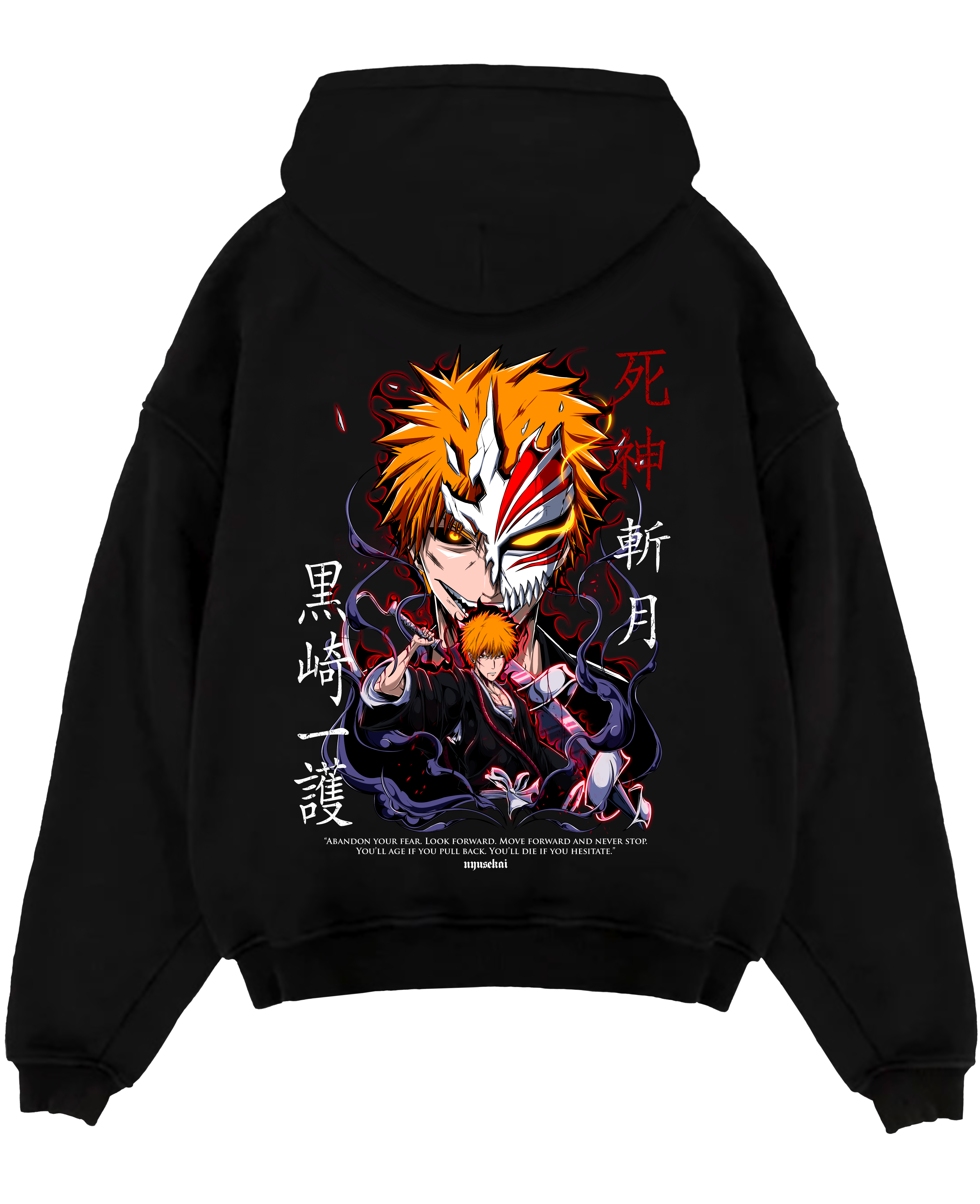 Morukai "Ichigo Kurosaki Hollow Mask" Bleach Unisex Hoodie