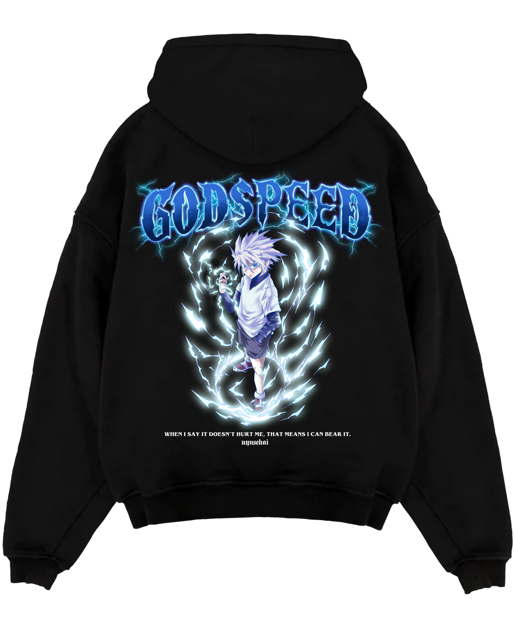 Morukai "Killua Zoldyck Godspeed" Hunter x Hunter Unisex Hoodie