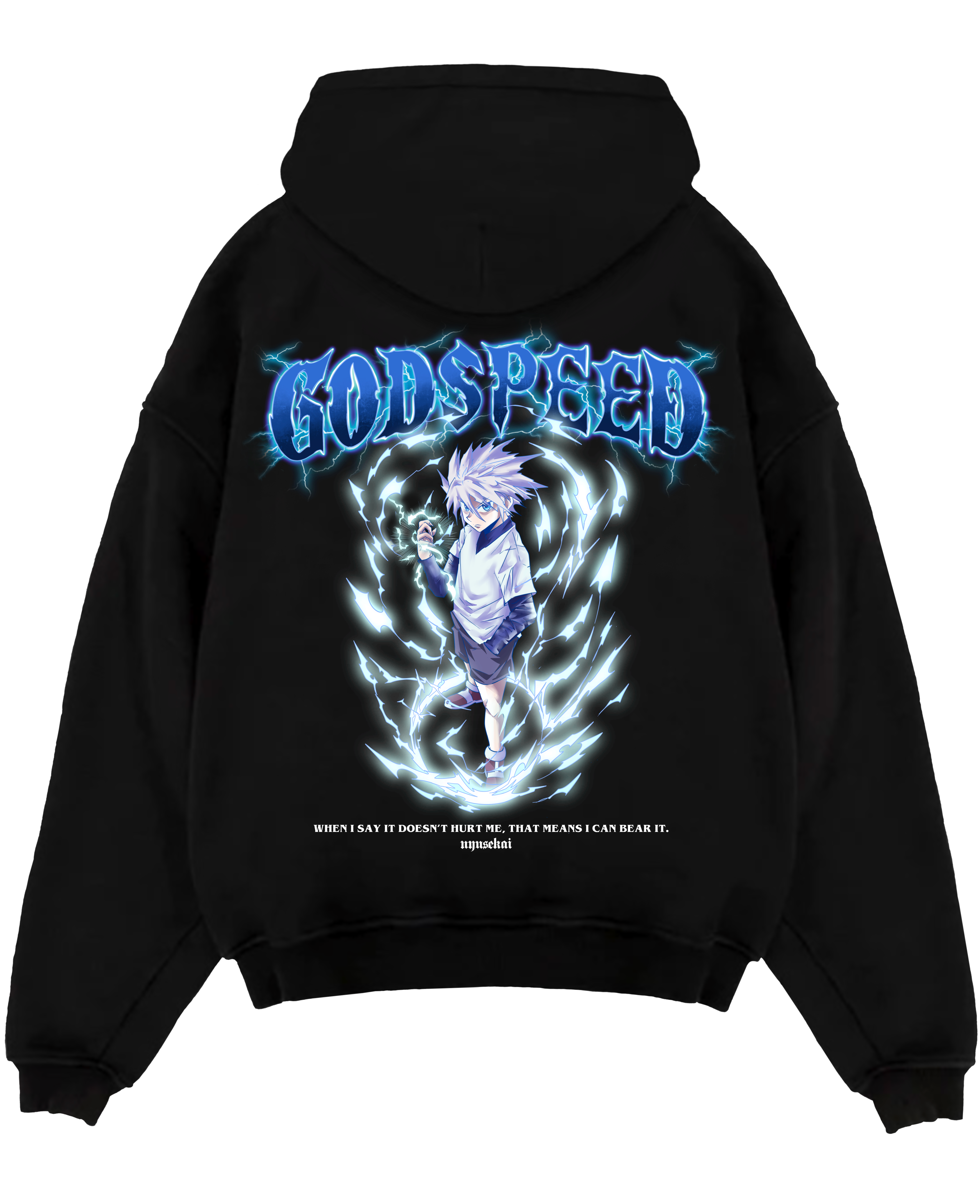 Morukai "Killua Zoldyck Godspeed" Hunter x Hunter Unisex Hoodie