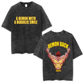 Morukai "Yujiro Hanma" Baki Hanma Vintage Washed Oversized T-Shirt