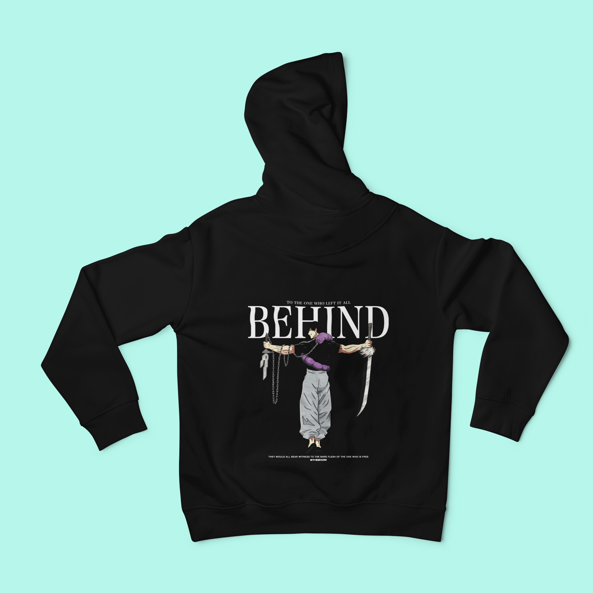 Morukai "Toji Fushiguro To the One Who Left It All Behind" Jujutsu Kaisen Unisex Hoodie