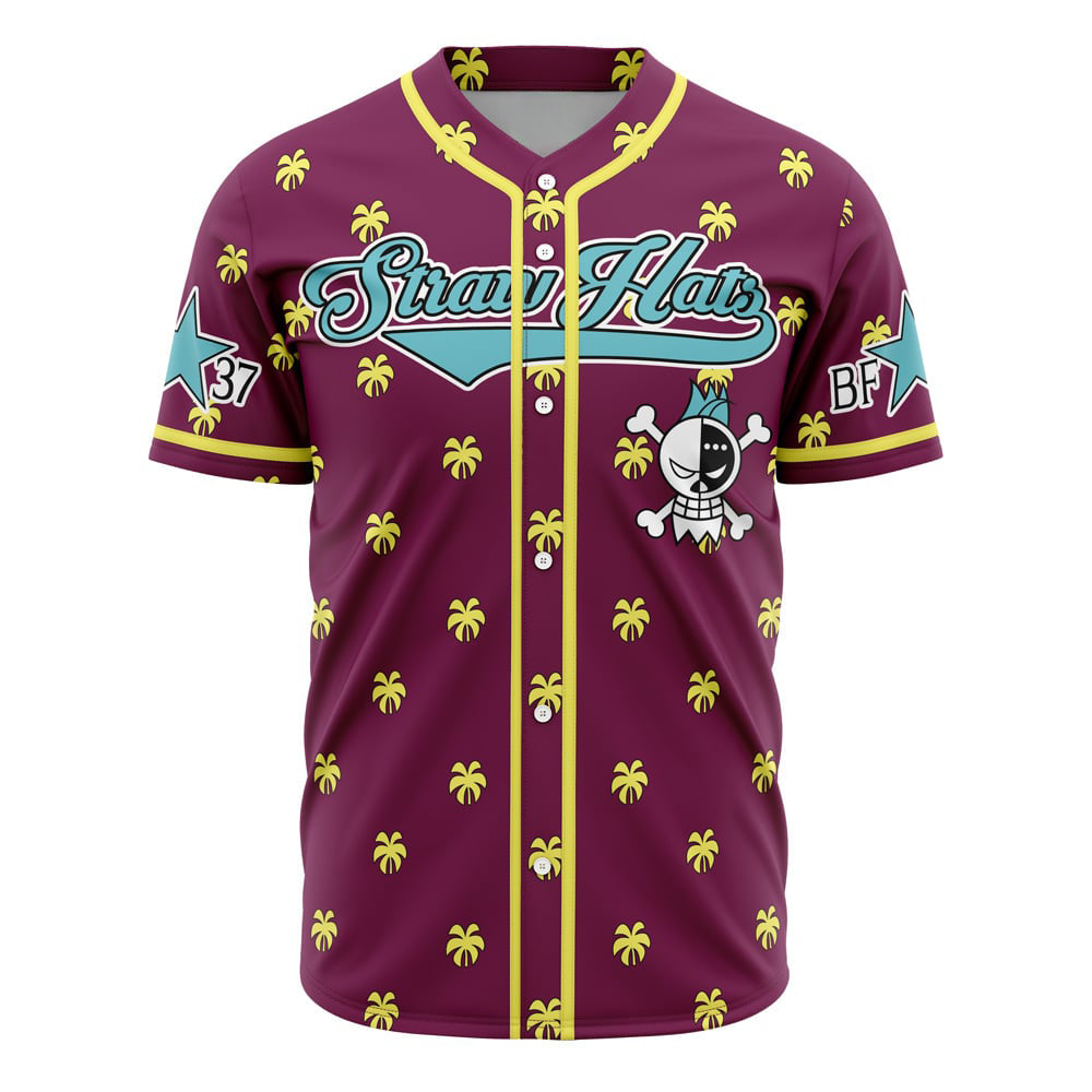 Morukai "Straw Hats Franky One Piece Baseball Jersey