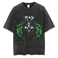Morukai "Ulquiorra Cifer" Bleach Vintage Washed Oversized T-Shirt