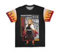 Morukai "Kyojuro Rengoku" Demon Slayer: Kimetsu no Yaiba Streetwear T-Shirt