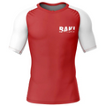 Morukai "Baki Hanma" Baki Short Sleeve Rash Guard Compression Shirt