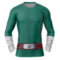 Morukai "Rock Lee" Naruto Long Sleeve Rash Guard Compression